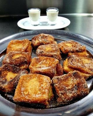 Torrijas de horchata